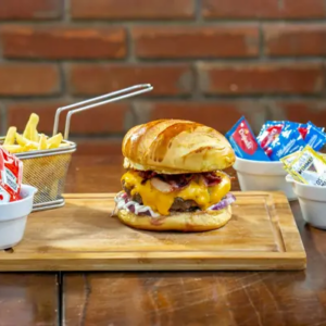 Smash Burguer Bacon (Combo)