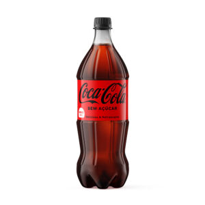 coca cola 1 litro sem açúcar
